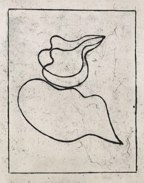 Jean Arp — Vers le blanc infini. 1960