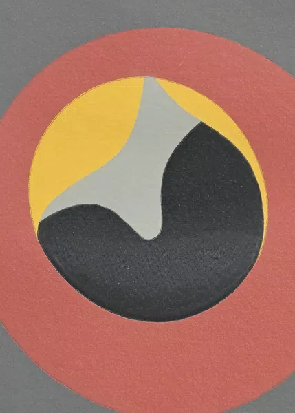 Jean Arp — Le soleil recerclé,