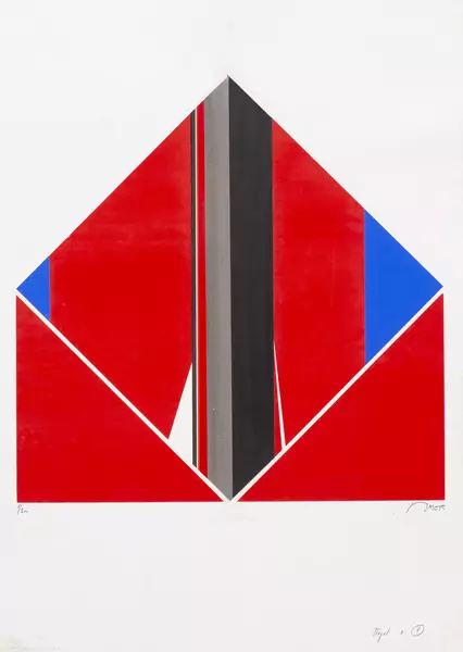 Jean BAIER (1932-1999), "Collage", prototype pour une sérigraphie — DognyAuction