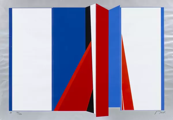 Jean BAIER (1932-1999), "Sans titre", sérigraphie — DognyAuction