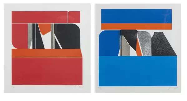 Jean BAIER (1932-1999), ensemble de deux lithographies couleur — DognyAuction