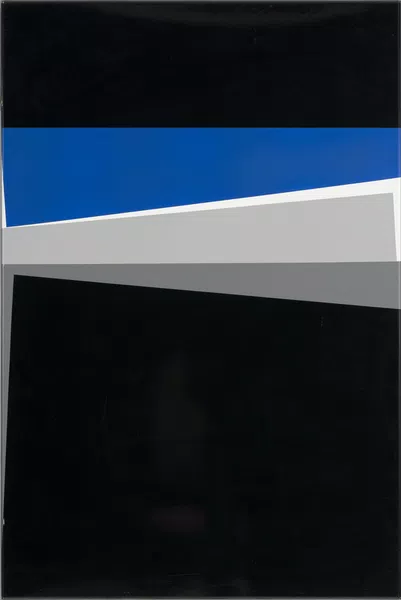 Jean Baier — Composition janvier 1960.1 (bleu),