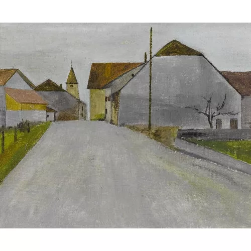 Jean Cavallaro — "Le village de Mex".