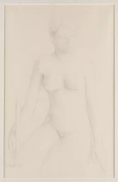 Jean-Claude STEHLI (1923 - 2001), dessin à la mine de plomb — DognyAuction