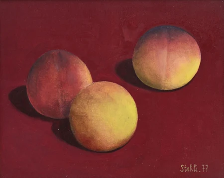 Nature morte au brugnons