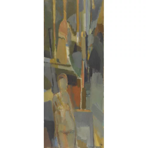 Jean Cornu — Nu dans l′atelier.