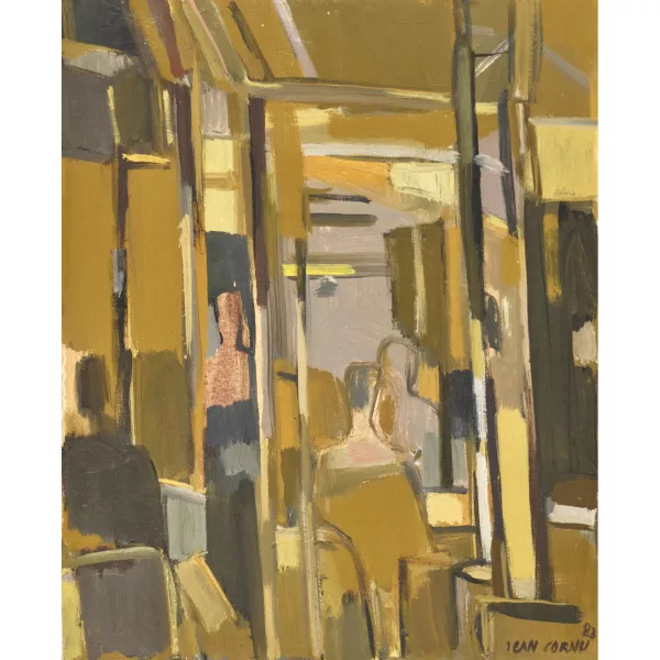 Jean Cornu — "Le petit Café".