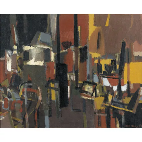 Jean Cornu — "Rouge et ocre".