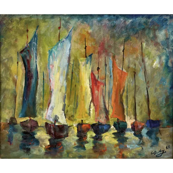 Jean Corty — Barche a vela.