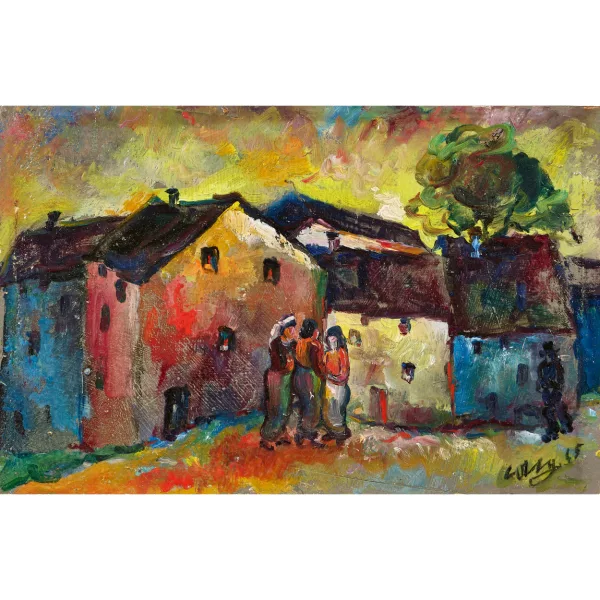 Jean Corty — Borgo ticinese.