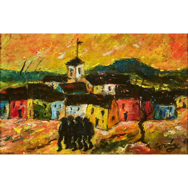 Jean Corty — Villaggio ticinese.