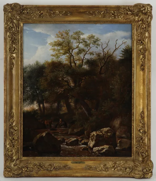Jean-Daniel Huber — Jean Daniel Huber (1754-1845), \Paysage animé\,