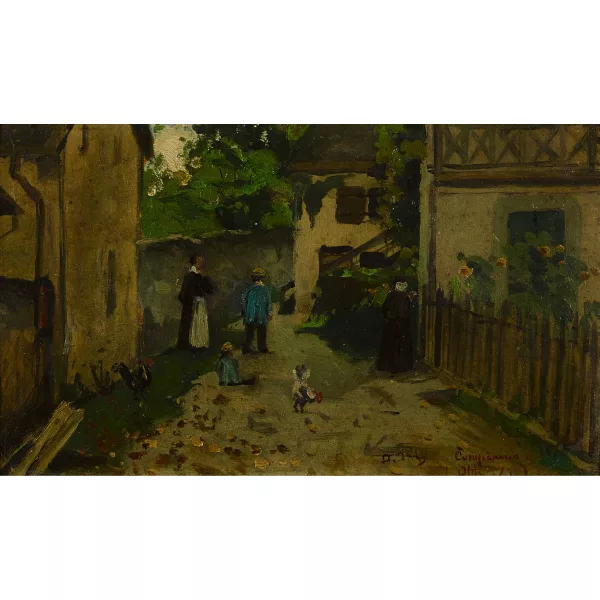 Jean Daniel Ihly — Dorfpartie.