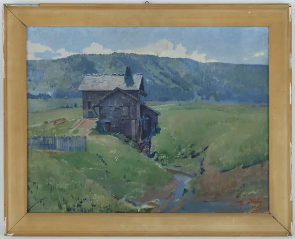 Jean Daniel Ihly — Jean Daniel Ihly (1854-1910), \\Le vieux moulin,