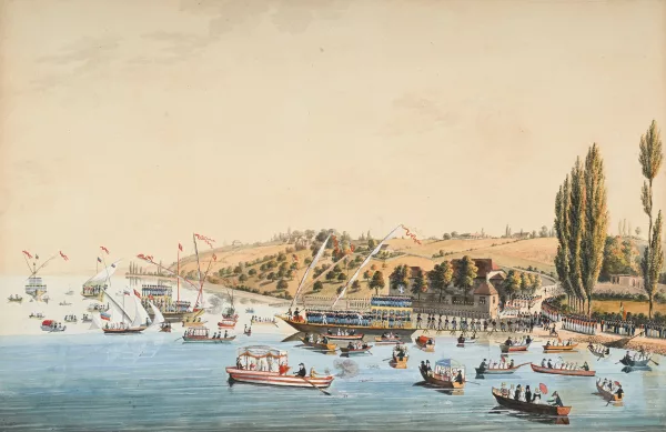 Jean Du Bois — Cologny, arrivée des Suisses dans le canton de Genève le 1er juin 1814