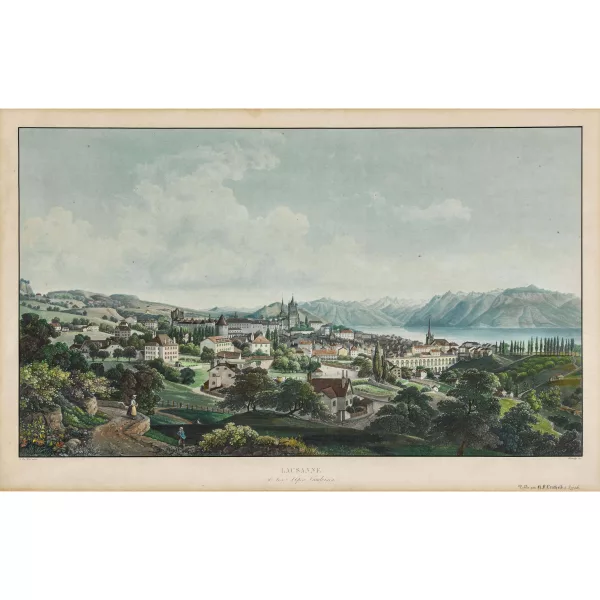 Jean Du Bois — "Lausanne & les Alpes Vaudoises".