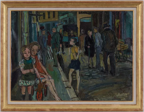 Jean Ducommun — La rue piétonne