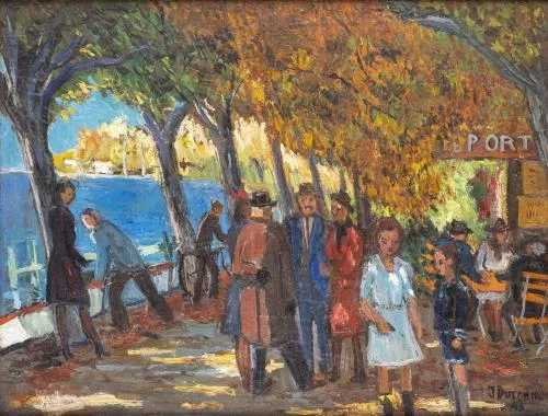 Jean Ducommun — Le bord du lac