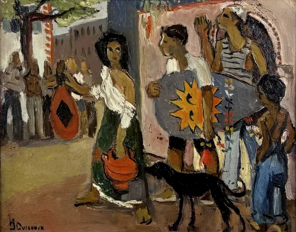 Jean Ducommun — La fête du village