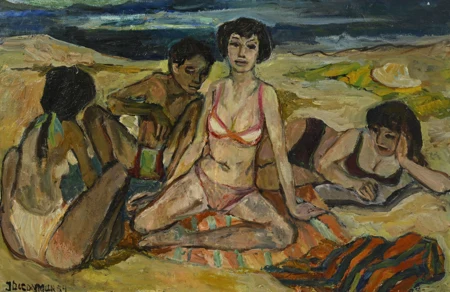 Scène de plage