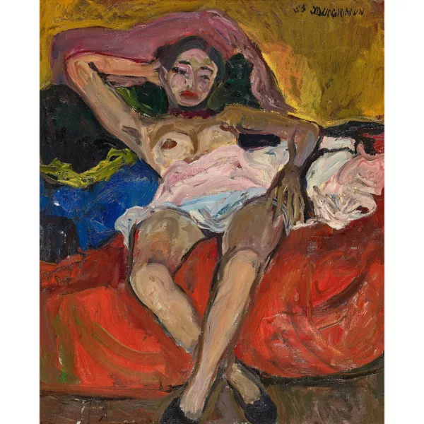 Jean Ducommun — Sitzender weiblicher Halbakt.