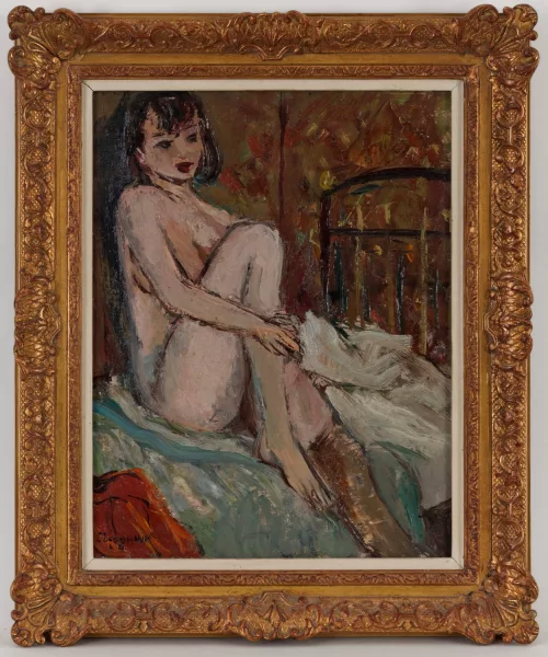 Jean Ducommun — Nu féminin,
