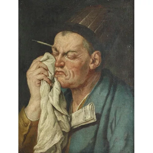 Jean-Étienne Liotard — Der müde Schreiberling.