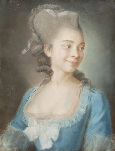 Jean Étienne Liotard — Portrait de Madame d'Epinay