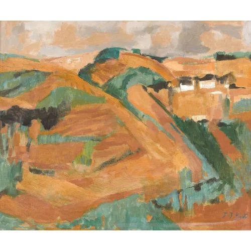 Jean-Jacques Gut — Südfranzösische Landschaft.