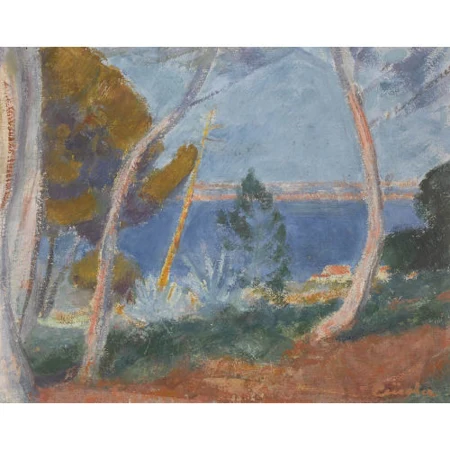 "Landschaft bei Giens/Provence"