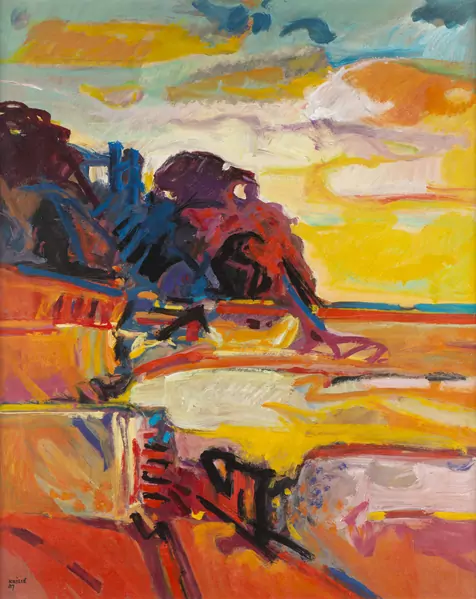 Jean KRILLÉ (1923-1991), "Paysage" — DognyAuction