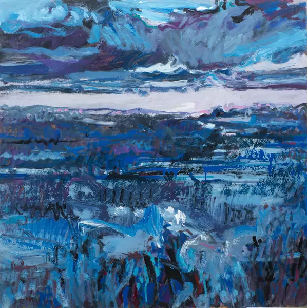 Jean KRILLÉ (1923-1991), "Paysage de nuit" — DognyAuction
