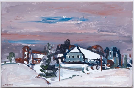 Paysage enneigé