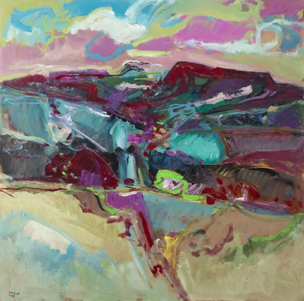 Jean KRILLÉ (1923-1991), "Paysage de montagne" — DognyAuction