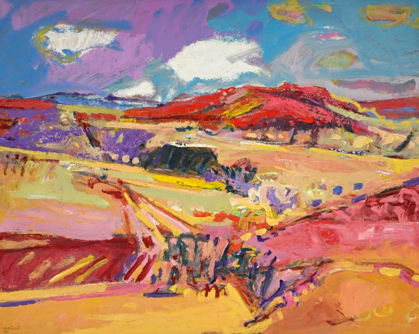 Jean Krillé — Paysage désertique