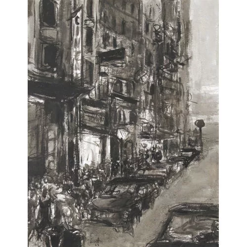 Jean Lecoultre — La rue.