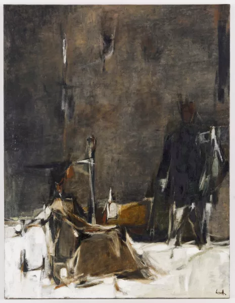 Jean Lecoultre — Couple dans un intérieur,