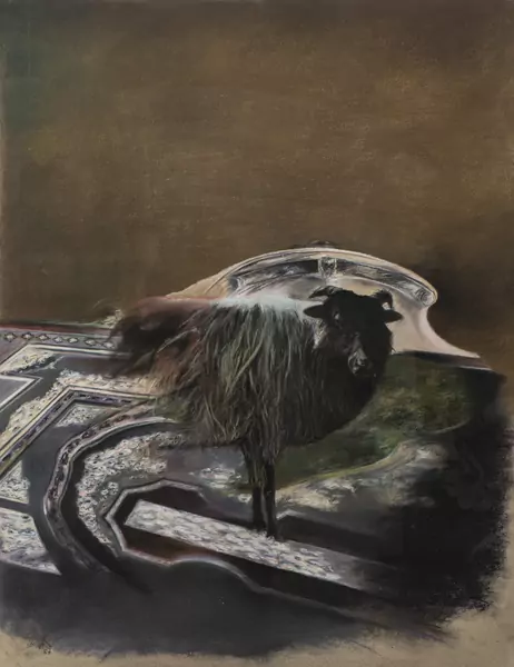 Jean LECOULTRE (1930-2023), 'Sans titre', pastel — DognyAuction