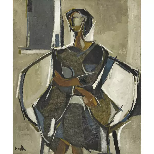 Jean Lecoultre — Femme assise — Galerie Kornfeld