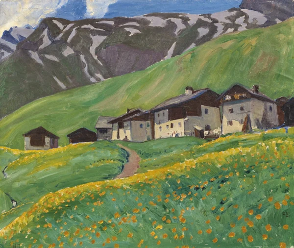 Jean Lehmann — Grevasalvas, Engadin, 1917