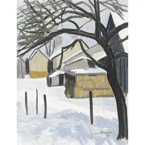 Jean-Louis Berger — "Derrière les maisons".