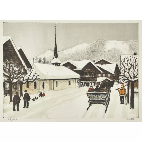 Jean-Louis Gétaz — Gstaad.