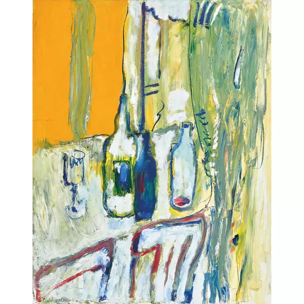 Nature morte aux bouteilles