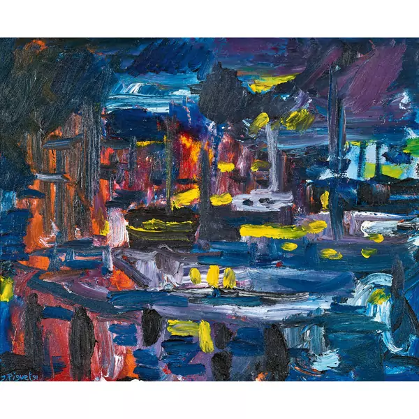 Nuit sur le port