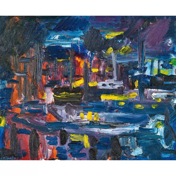 Nuit sur le port