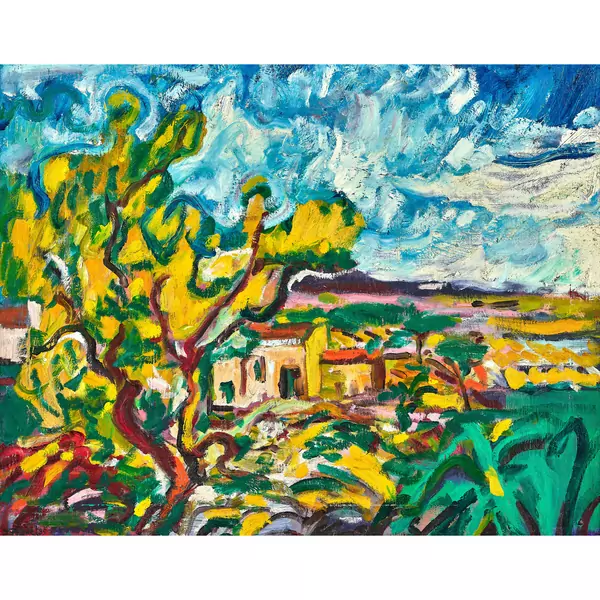 "Campagne vers Garde-Freinet"