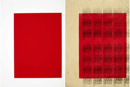 Diptyque Peinture - Papier V