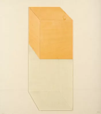 Jean Mauboulès — Mutation du verre au bois, 1972
