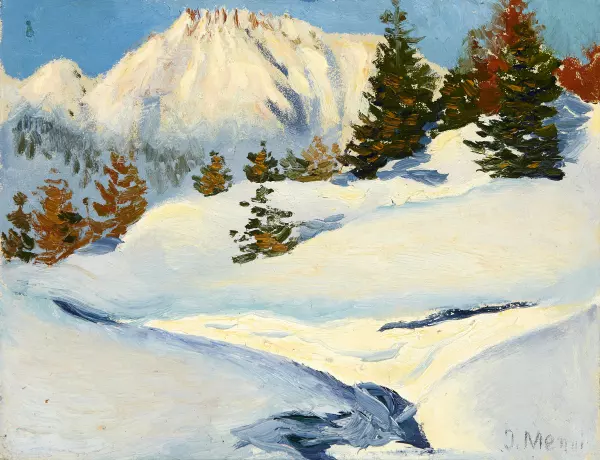 Engadiner Winterlandschaft