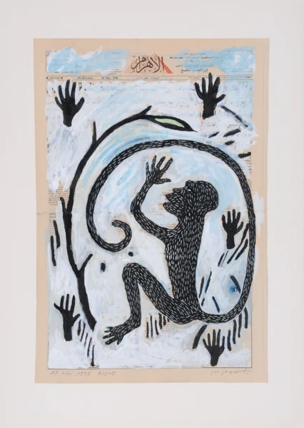 Jean-Michel Jaquet — 3 Werke: Ohne Titel, 1982; Ohne Titel, 1996; Ohne Titel, 1998